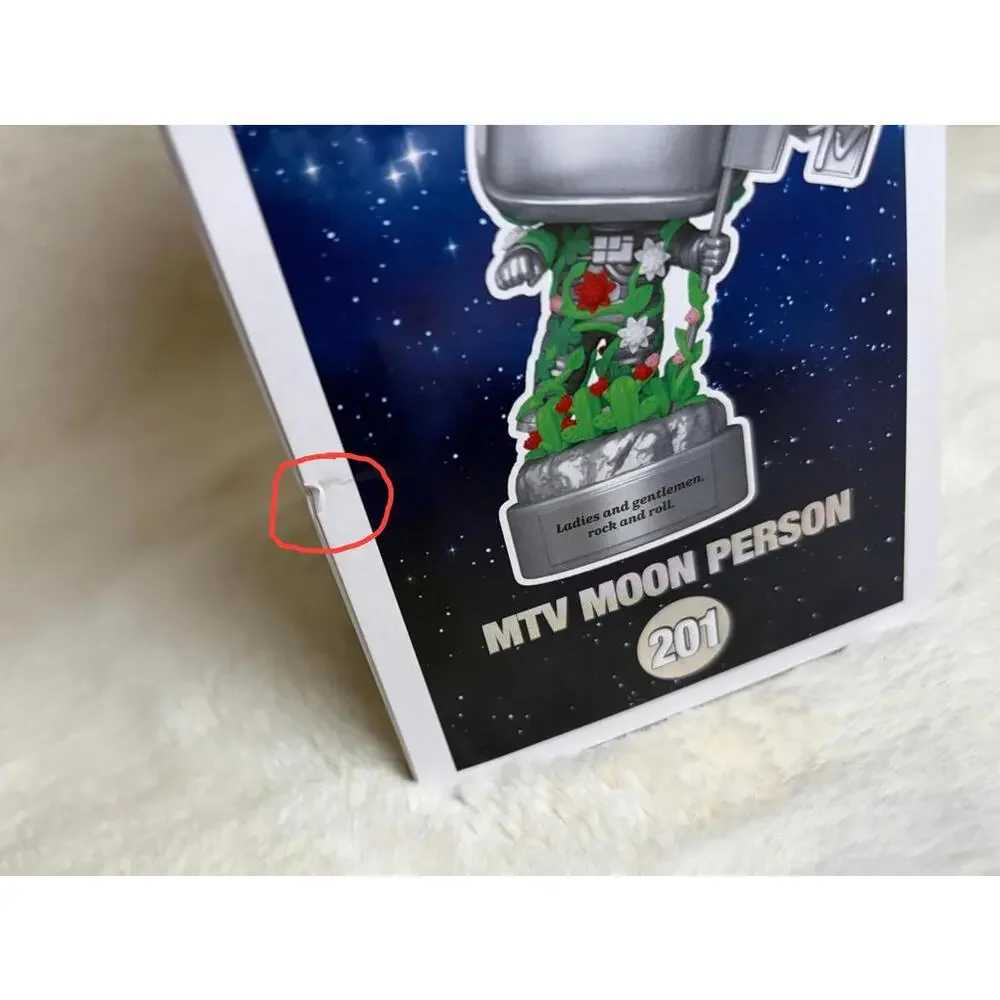 Funko Pop! MTV Moon Person #201 – Garden / Floral Suit Edition (With Box)
